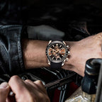 BENYAR Chronograph Leather Watch - Gifts for Men