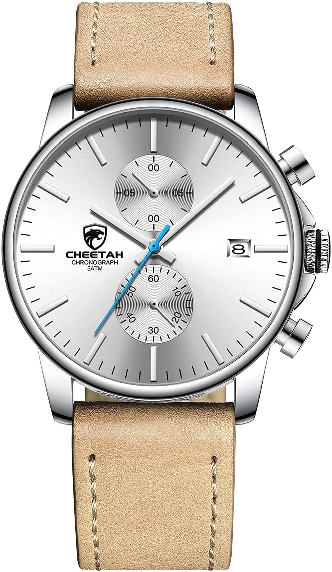 GOLDEN HOUR Men’s Quartz Chronograph Watch – Black