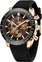 BENYAR Chronograph Leather Watch - Gifts for Men