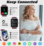 Smart Watch with Alexa, Bluetooth Calling & Fitness Tracking
