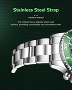 SOLLEN Men’s Chronograph Waterproof Stainless Steel Quartz Watch