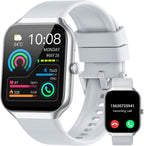 Smartwatch with Pedometer Fitness & Activity Tracker with Heart Rate, Sleep Monitor, Waterproof | Android & iOS Compatible