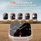 Men & Women Smartwatch – Bluetooth Call, Fitness Tracker, 110+ Sports Modes, HD Touchscreen