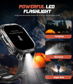 LIGE DM6 GPS Smart Watch – 2.13” AMOLED, 170+ Sports, IP68