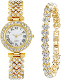 CdyBox Elegant Diamond Bracelet Women’s Quartz Watch