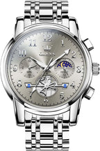 OLEVS Men’s Luxury Chronograph Watch, Stainless Steel, Waterproof