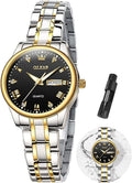 OLEVS Stainless Steel Waterproof Elegant Analog Watch