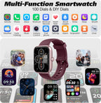 Smart Watch with Alexa, Bluetooth Calling & Fitness Tracking