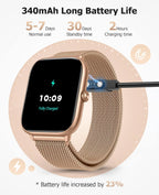 Women's Smartwatch with AMOLED Display, IP68 Rating & Health Tracking (EarlySincere 2025)