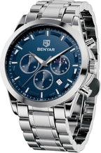 BENYAR Men’s Chronograph Stainless Steel Quartz Watch