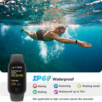 TOOBUR Fitness Tracker with Sleep Tracking, Pedometer & IP68 Waterproof