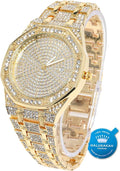 Halukakah Diamonds Octagonal Men’s Watch with Giftbox