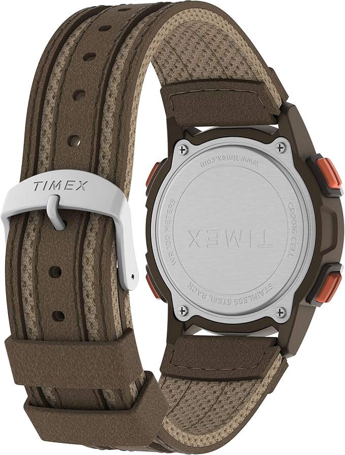 Timex Expedition Leather and Fabric Strap Outdoor Watch