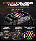 LIGE DM6 GPS Smart Watch – 2.13” AMOLED, 170+ Sports, IP68