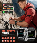 LIGE DM6 GPS Smart Watch – 2.13” AMOLED, 170+ Sports, IP68
