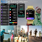 Smart Watch for Men with Bluetooth Calling & Fitness Tracking