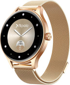 Bluetooth Ultra-HD Smartwatch for Men & Women — Fitness Tracker with Heart Rate, SpO₂, Sleep Monitor & Waterproof Design (Android/iOS Compatible)