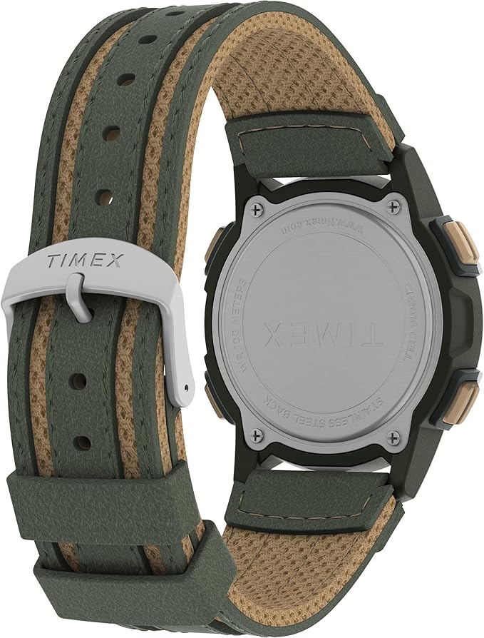 Timex Expedition Leather and Fabric Strap Outdoor Watch